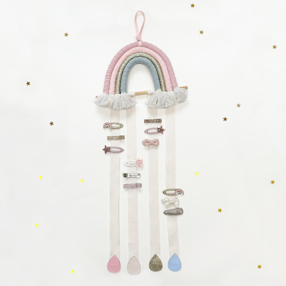 Clip Hanger - Rainbow Drops