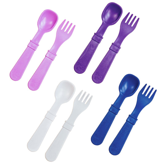 Multi Colour 8 Piece Utensil Set - Princess