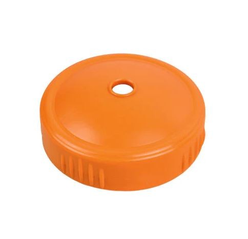 Straw Cup Lid - Orange