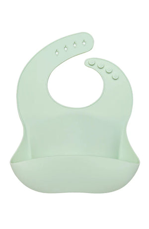 Silicone Bib | Solid Colours - Mint