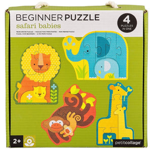 Beginner Puzzle - Safari Babies