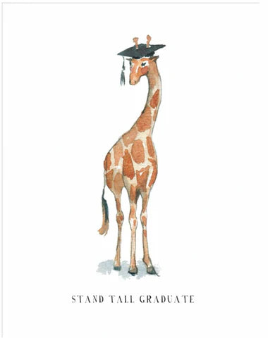 Stand Tall Graduate Greeting Card