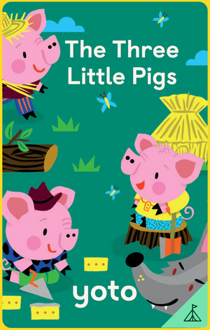 Yoto Audiobook Card - The Three Little Pigs