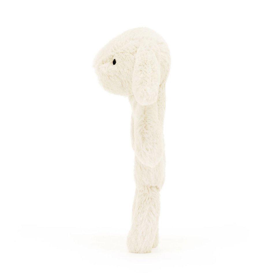 Bashful Bunny Ring Rattle - Cream