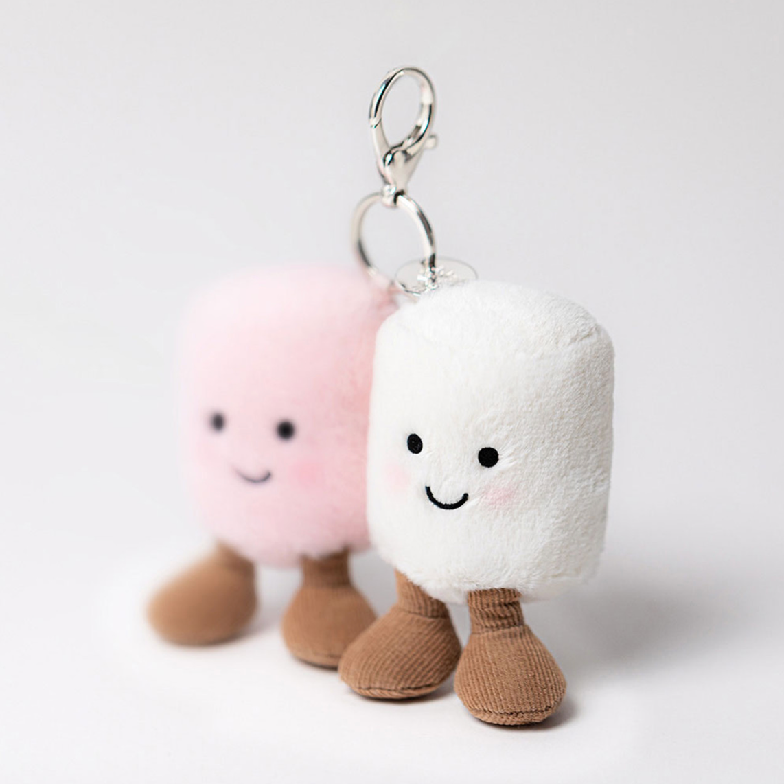 Amuseables Pair Of Marshmallows Bag Charm