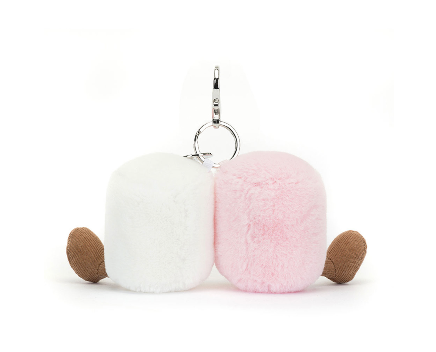 Amuseables Pair Of Marshmallows Bag Charm