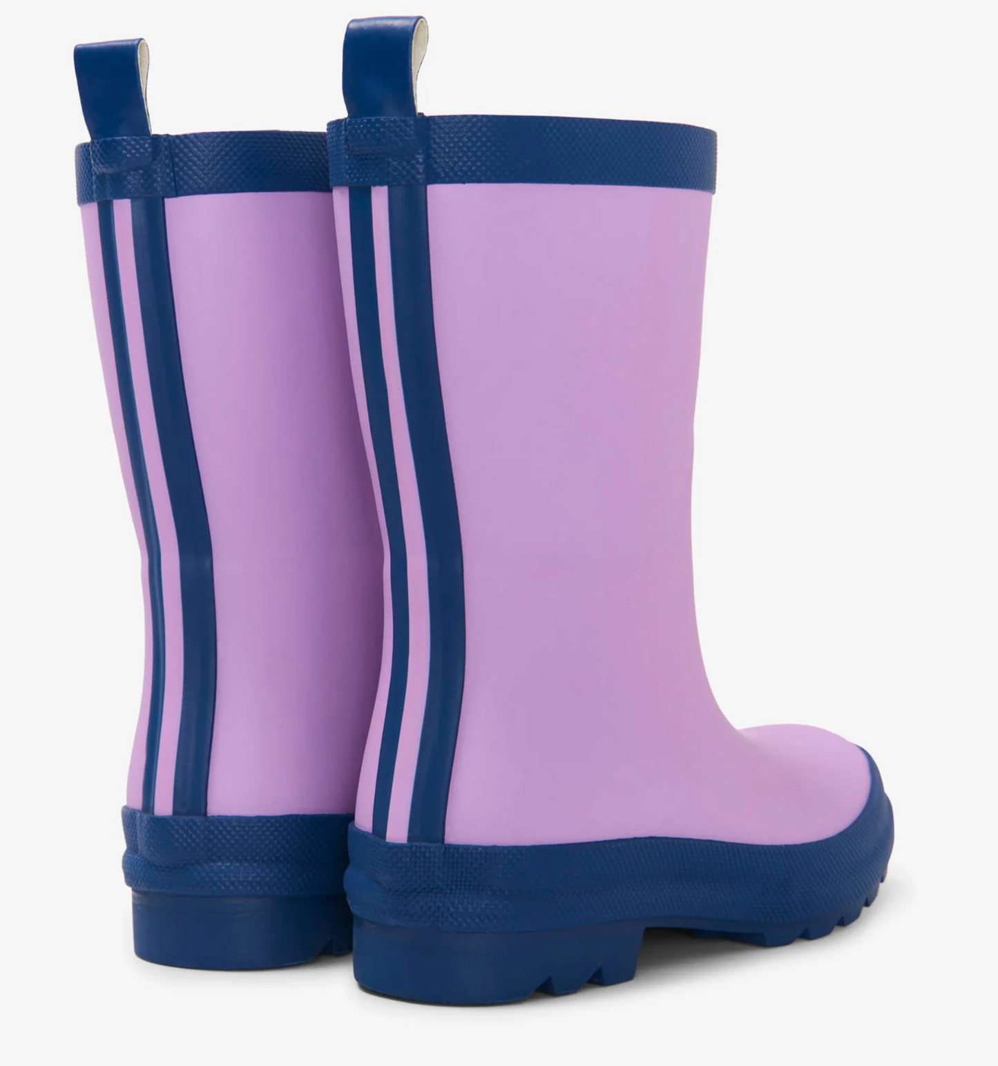 Rain Boots - Lilac & Navy