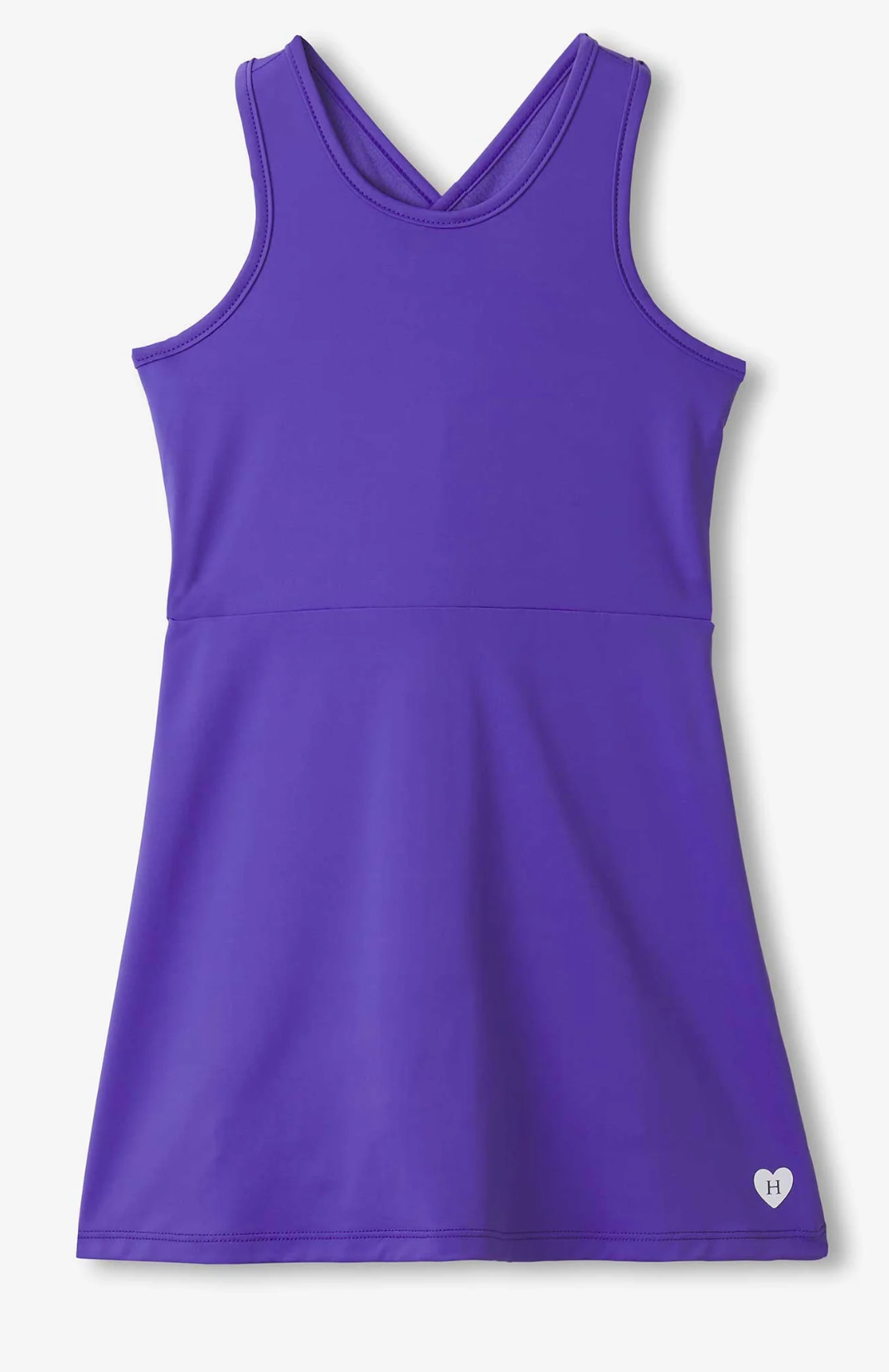 Purple Opulence Active A-Line Dress