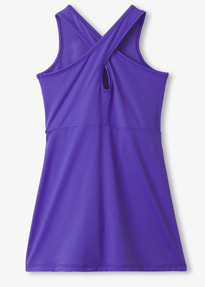 Purple Opulence Active A-Line Dress