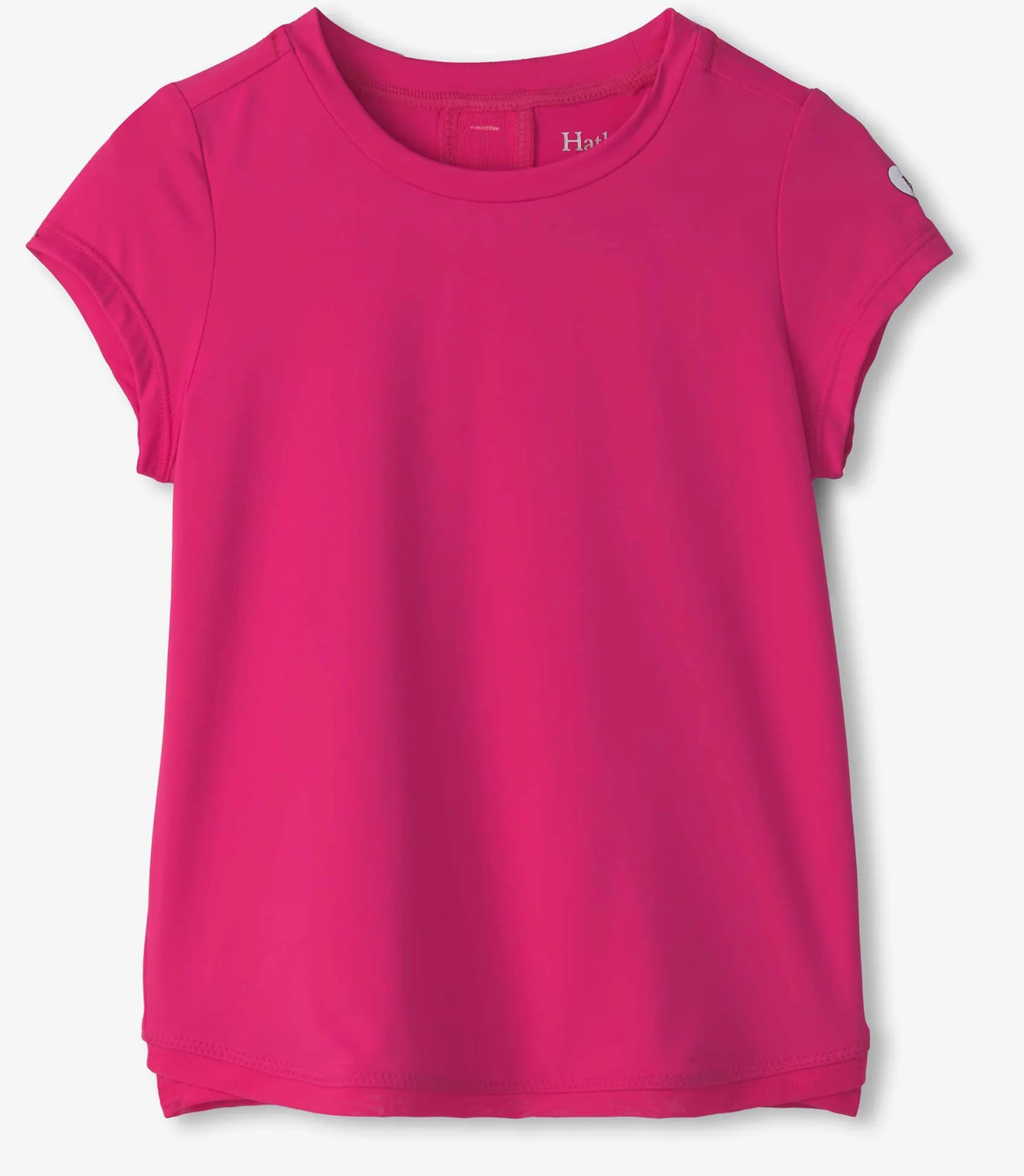 Pink Yarrow Mesh Trim Tee