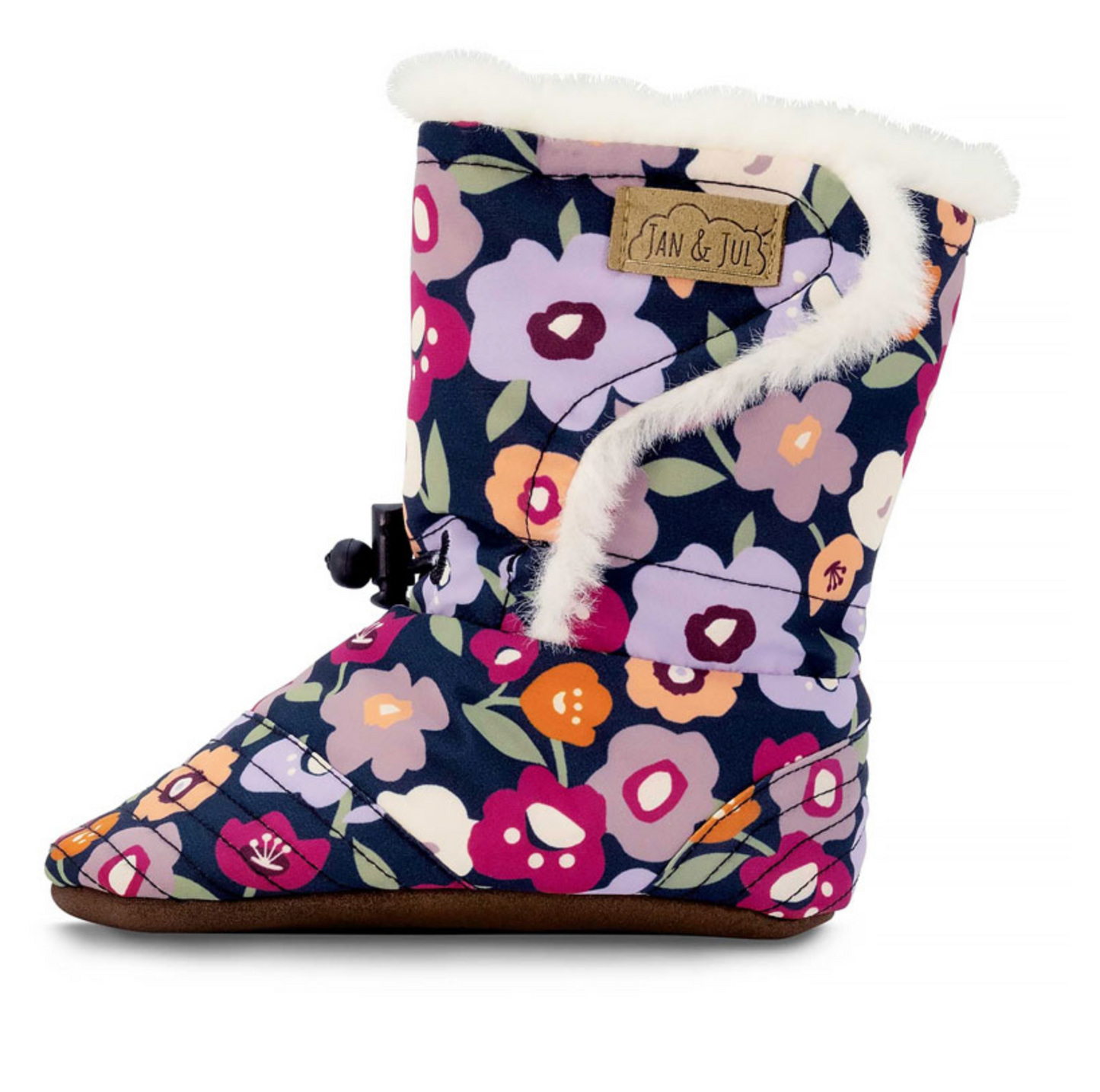 Stay-Put Winter Boots - Winter Flower