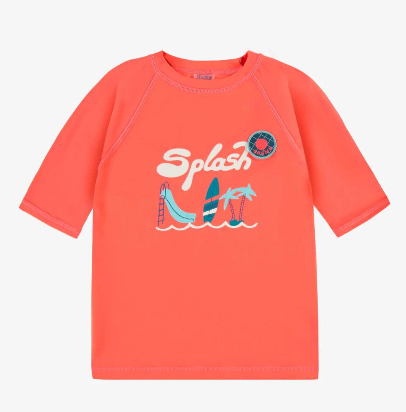 Child Orange Swim t-shirt