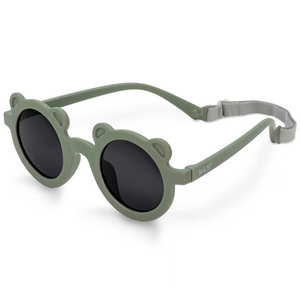 Kids Polarized Bear Sunglasses - Crocodile Green