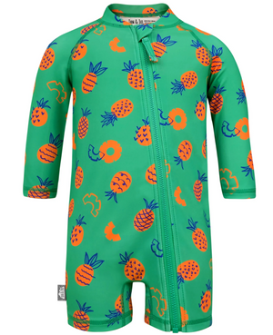 One-Piece UV Jumpsuit - Pineapple Party