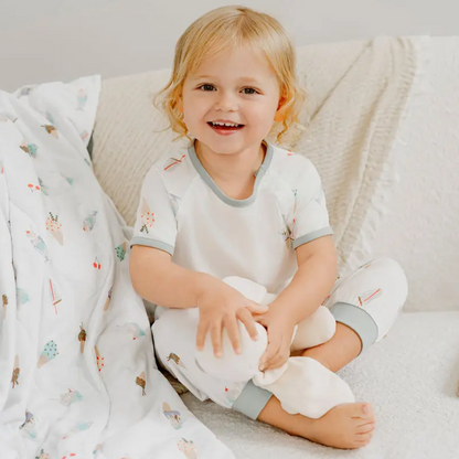 Bamboo Short Sleeve Play Set - Ice Cream Summer