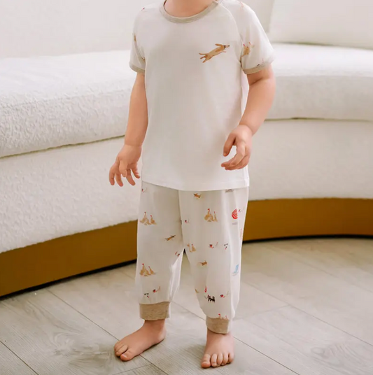 Bamboo Short Sleeve Play Set - Beach Daze