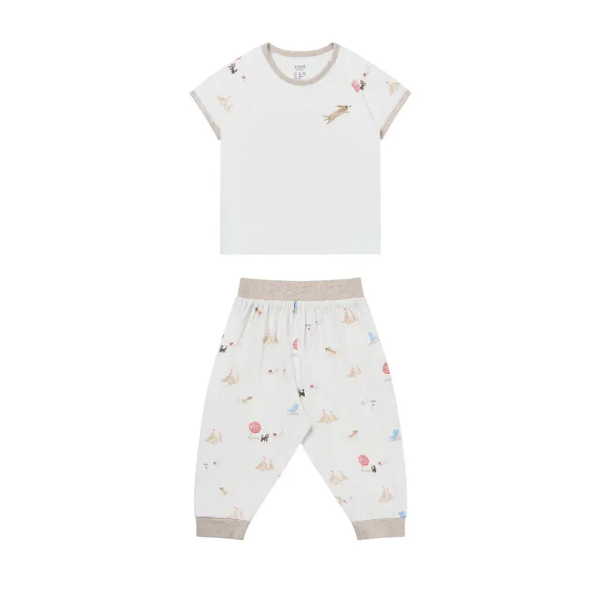 Bamboo Short Sleeve Play Set - Beach Daze