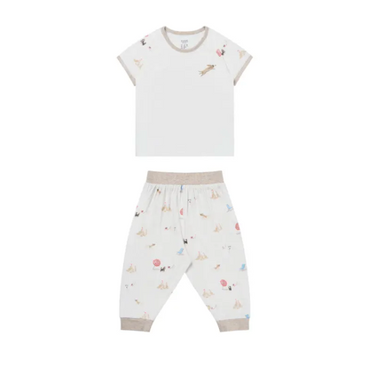 Bamboo Short Sleeve Play Set - Beach Daze