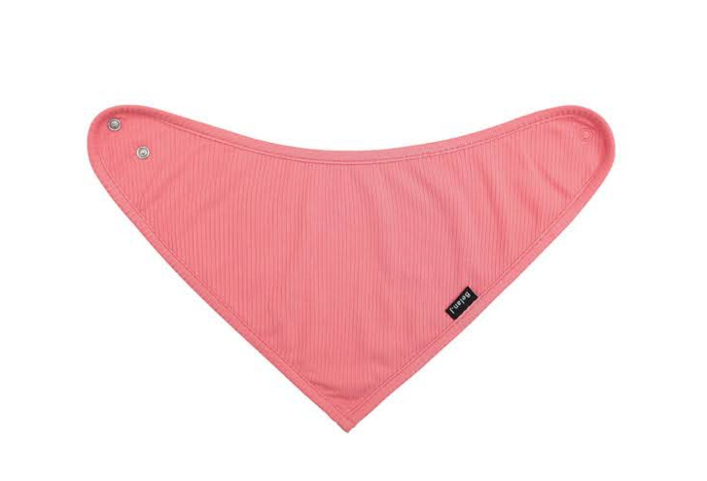 Bandana Bib - Ribbed Hot Pink