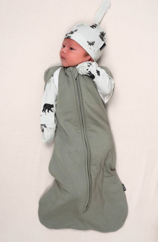 Belan.J 1.0 TOG Convertible Swaddle Sack - Moss