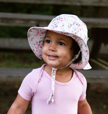 Cotton Floppy Hat - Pretty Petals