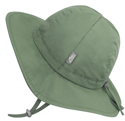 Cotton Floppy Hat - Juniper Green