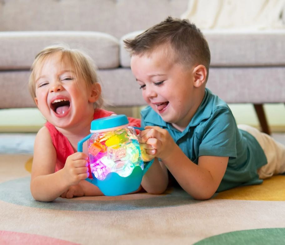 Sensory Play Jar - Blue