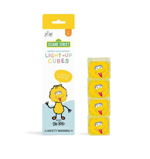 Sesame Street Light-Up Cubes (4pk) - Big Bird