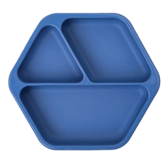 Silicone Plate - Blue