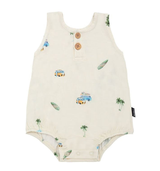 Sleeveless Bubble Onesie - Surfride