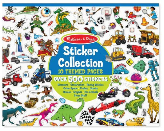 Sticker Collection - Dinos, Vehicles, Space & More