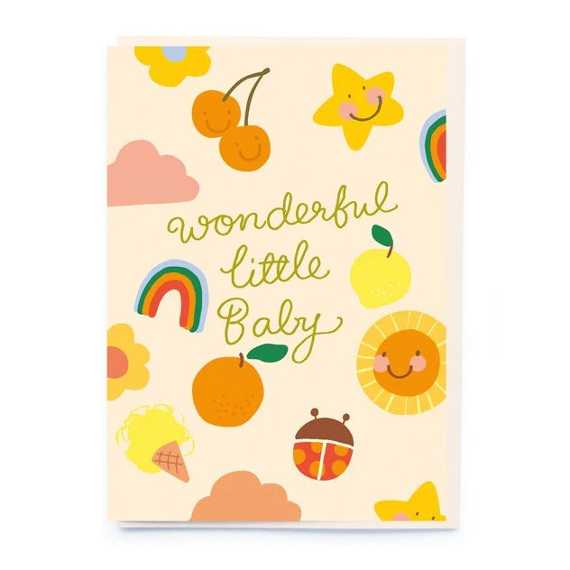 Wonderful Little Baby Greeting Card