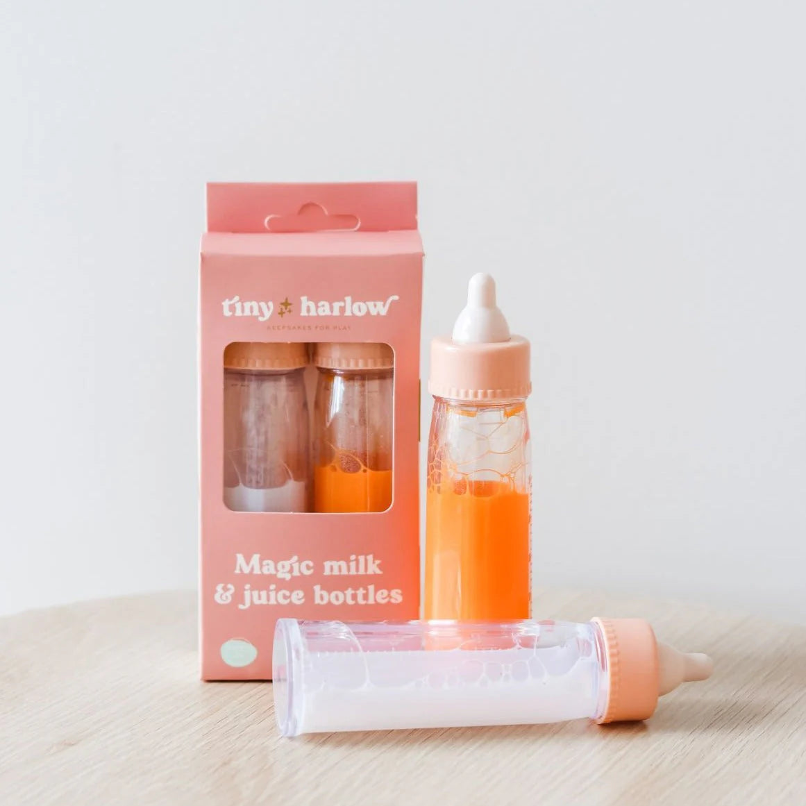 Tiny Tummies Set - Magic Milk and Juice Bottles