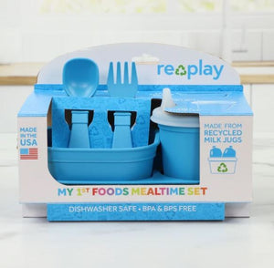 Tiny Mealtime Set - Sky Blue