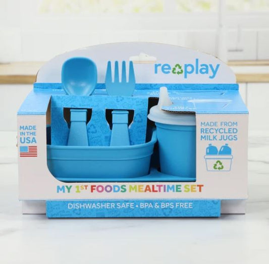 Tiny Mealtime Set - Sky Blue