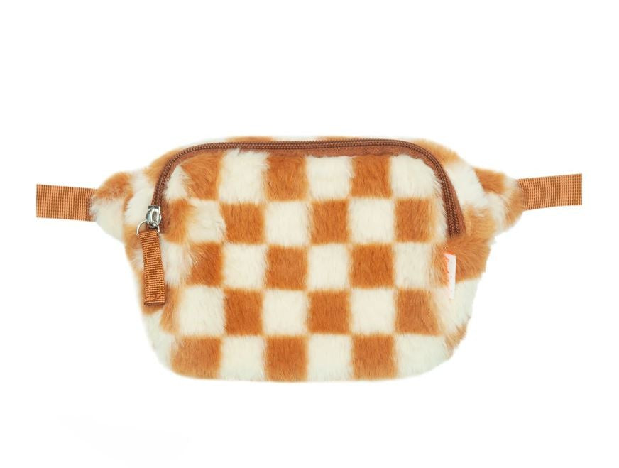 Bum Bag - Toffee Check