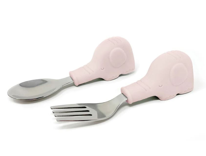 Training Utensils - Pink Elephant