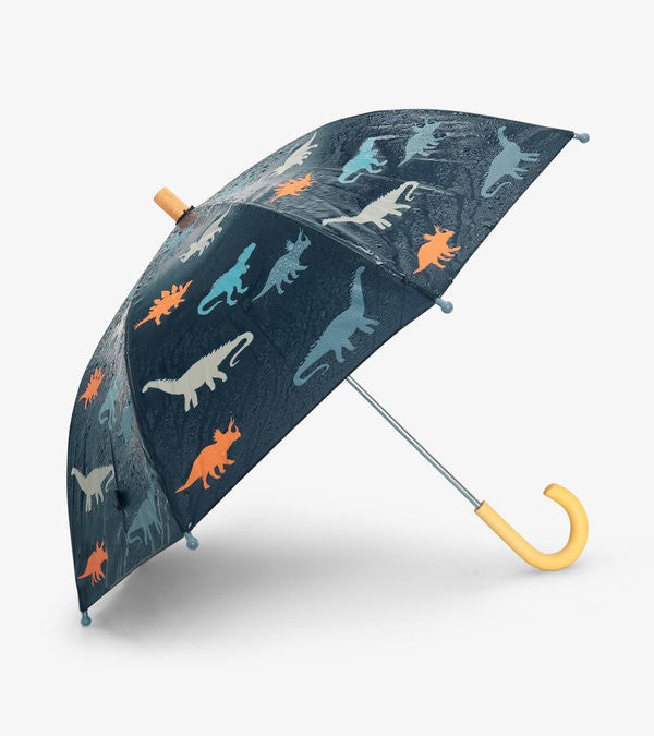 Colour Changing Umbrella 28" - Dino Silhouettes