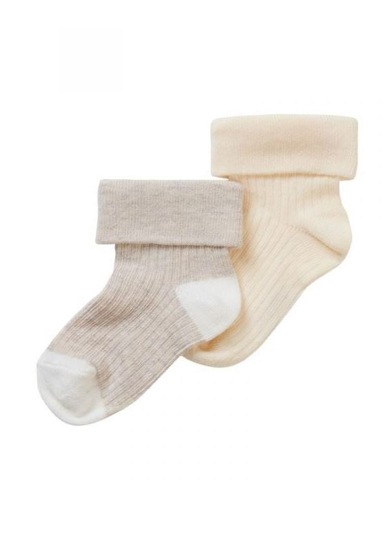 Socks (2 Pairs) Breese - Oatmeal