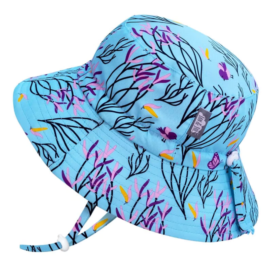 Aqua-Dry Bucket Hat - Spring Flowers