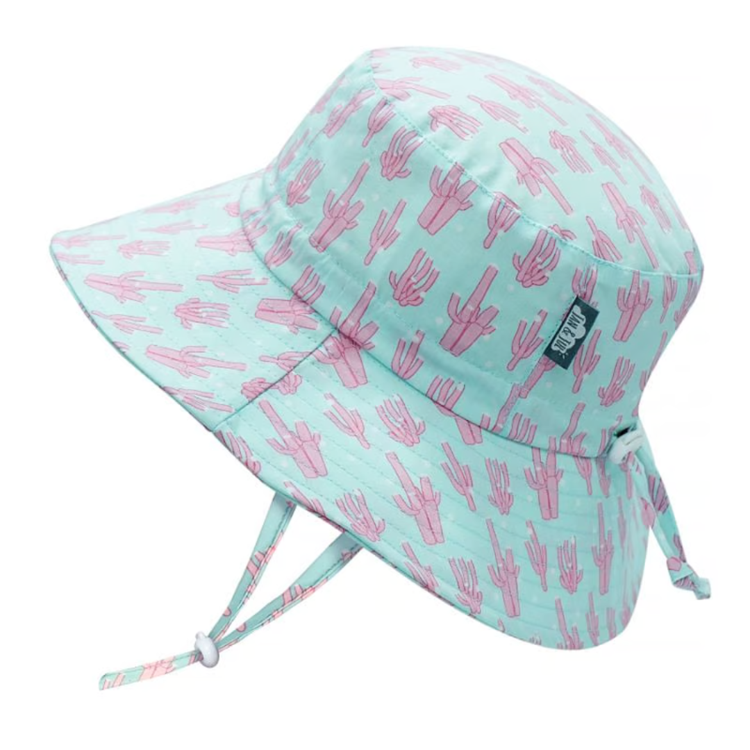 Cotton Bucket Hat - Coral