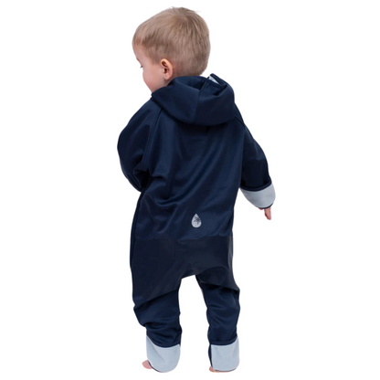 All-Weather Fleece Onesie - Navy