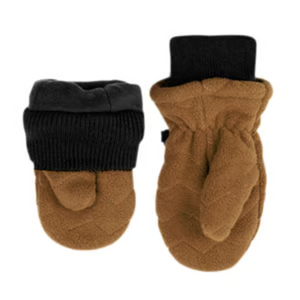 Fleece Mittens - Brown Bear