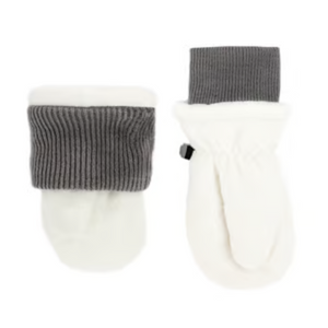 Fleece Mittens - Cream