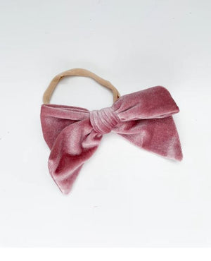 Velvet Single Bow - Fairy