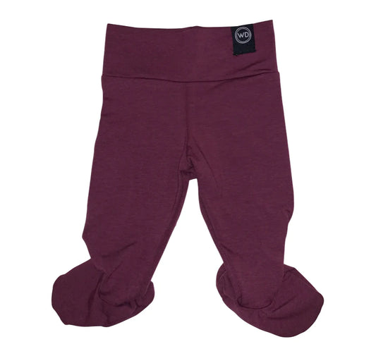 Infant Bamboo Footies - Raisin to Smile