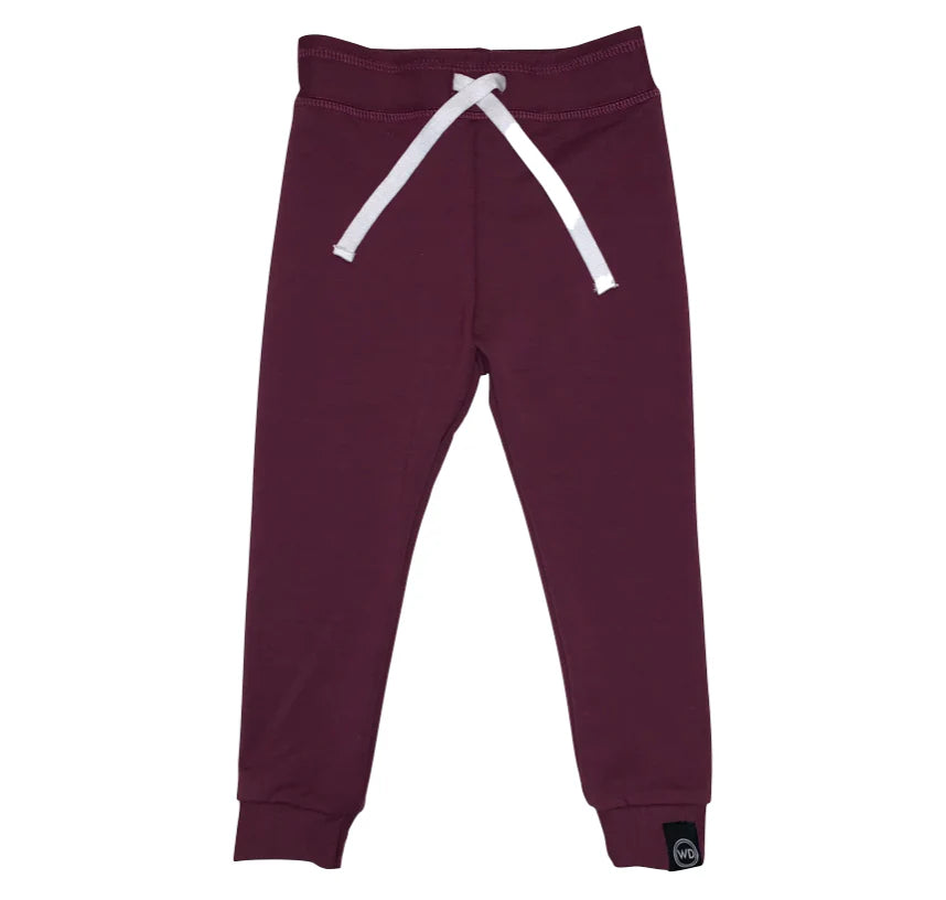 Kids Bamboo Slim Jogger - Raisin to Smile