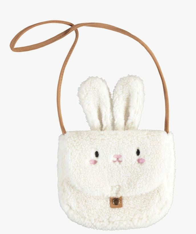 White Sherpa Rabbit Bag