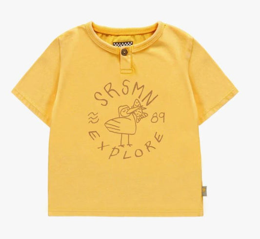 Baby Yellow Short Sleeved T-Shirt