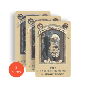 Yoto Audiobook Card Collection - The Trouble Begins: A Collection of Unfortunate Events